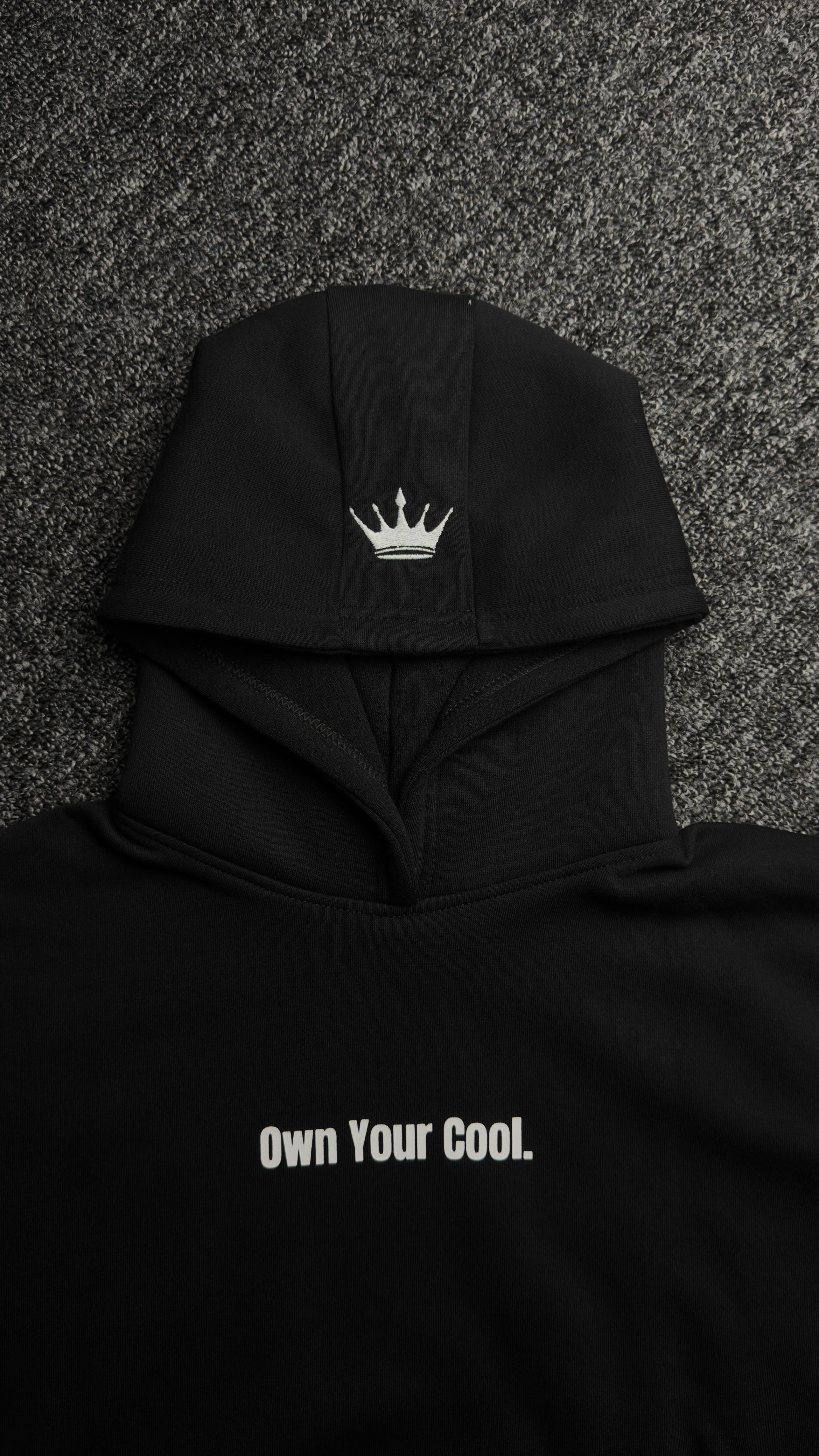 Error 404 Black Hoddie