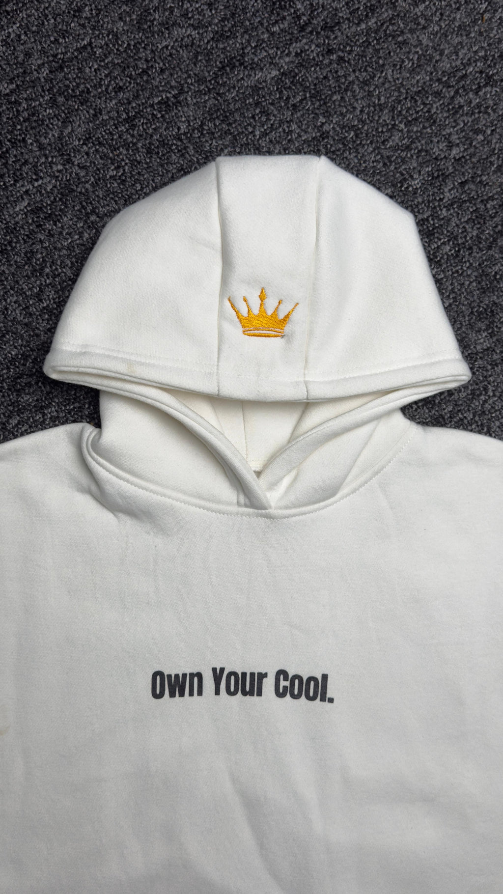 Error 404 White Hoddie